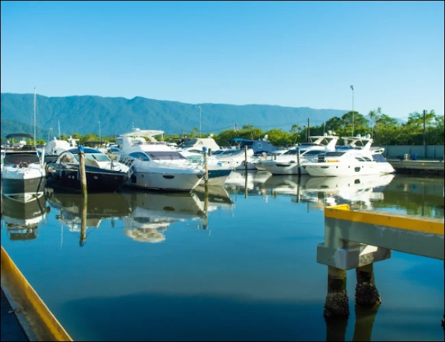 Marina para família no Guarujá